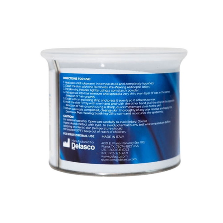 Dermwax LUXE Blue Frosting Soft Wax, 14 Oz