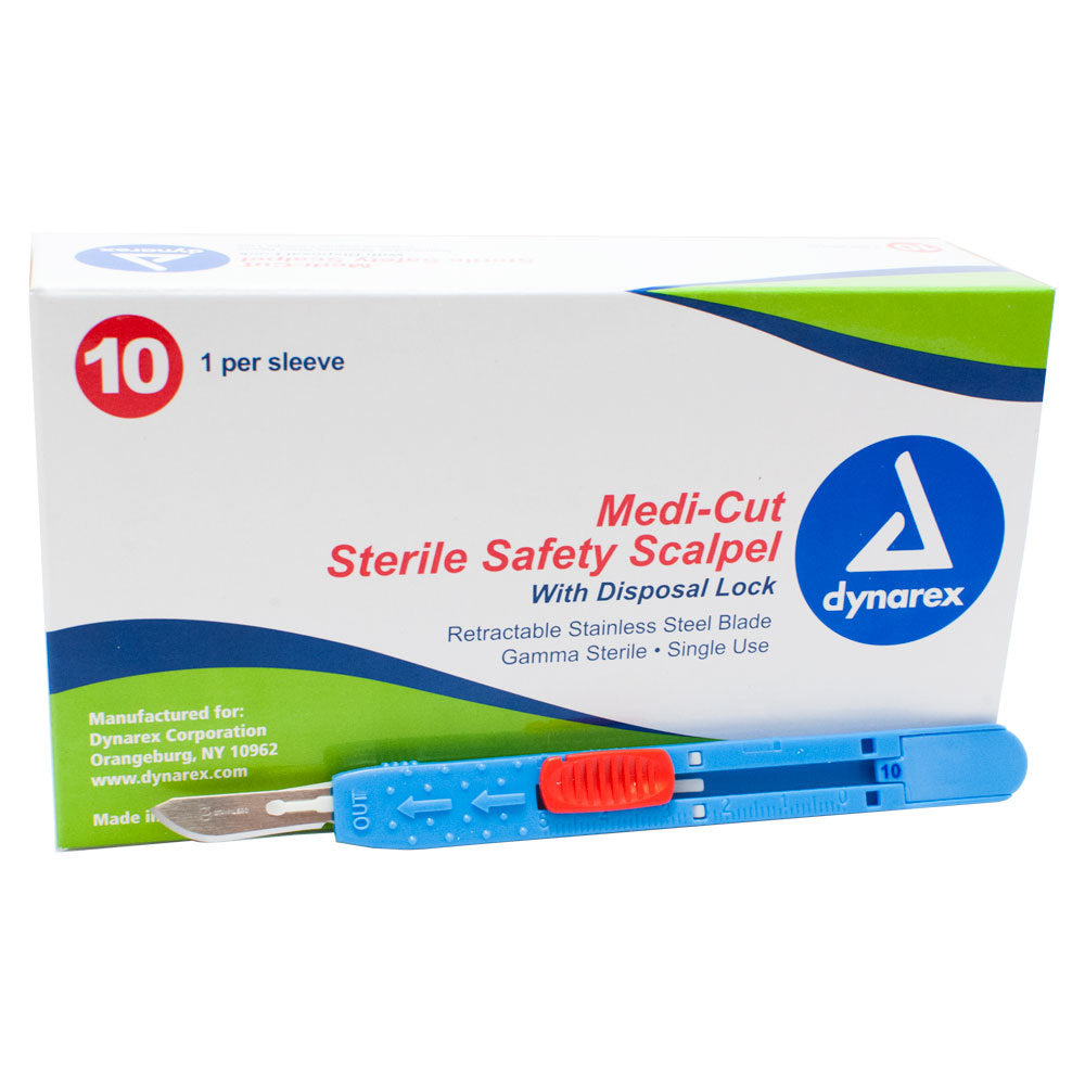 Dermaplaning Retractable Scalpels #10