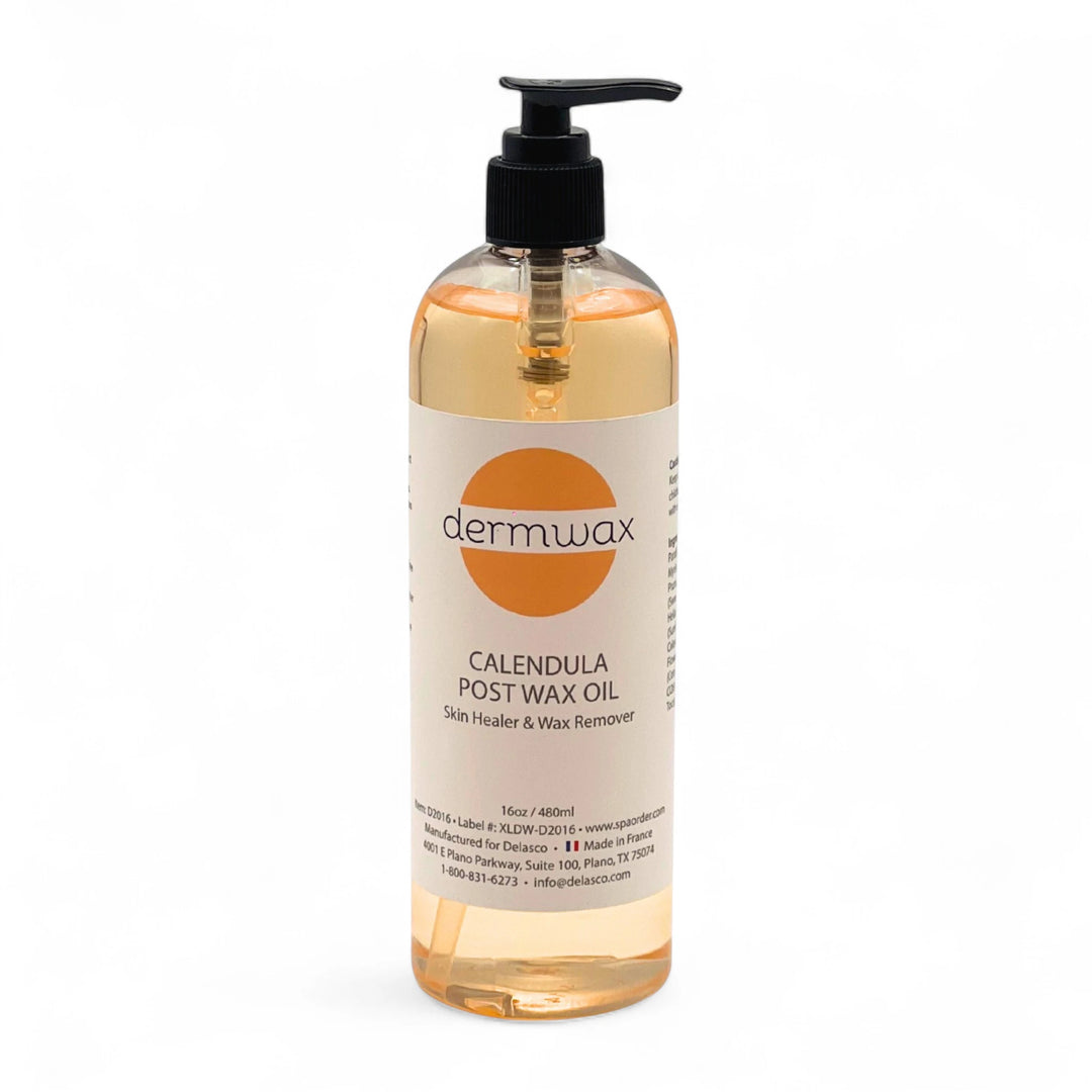 Dermwax Calendula Post Wax Organic Oil 16 oz