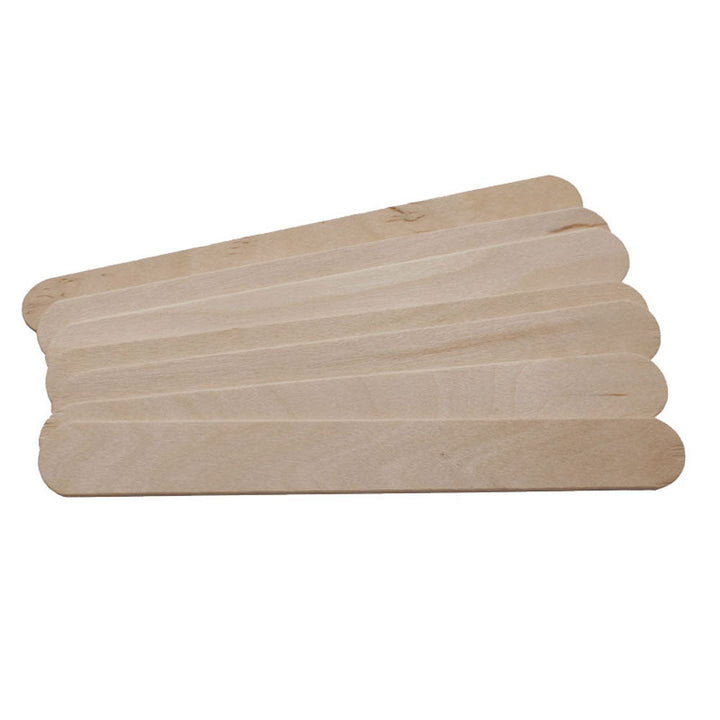 Dermwax Large Wax Applicator in Bulk - 6" x 3/4" - 5000/Box