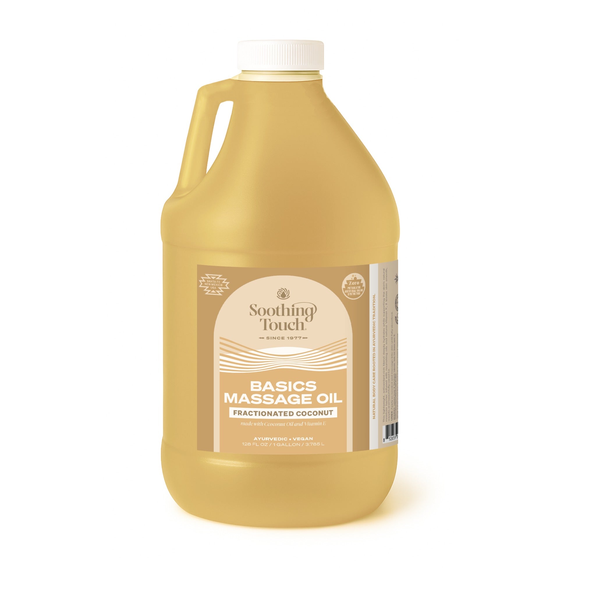 Soothing Touch Basics Fractionated Coconut Blend Massage Oil, 1 gallon