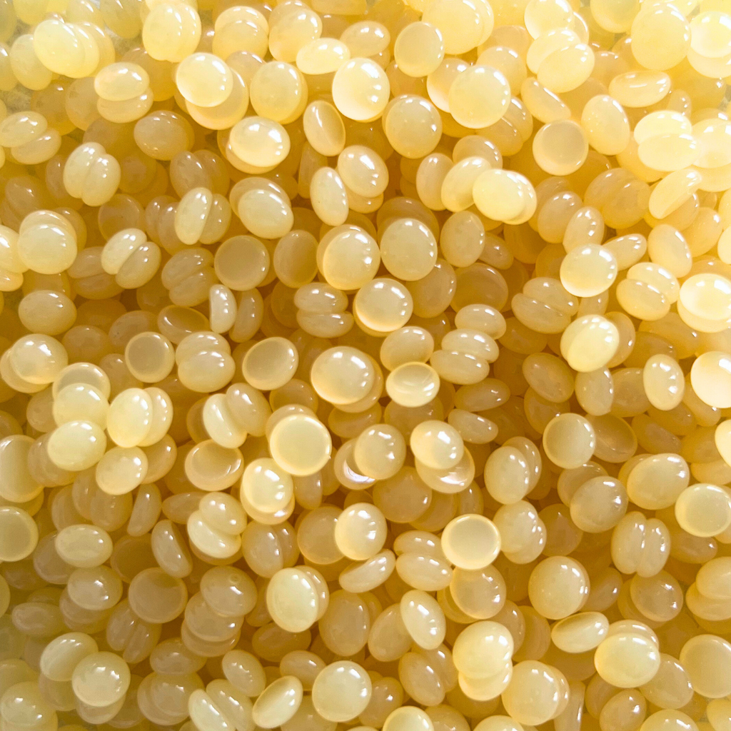 Waxxed Honeyed Hard Wax Beads