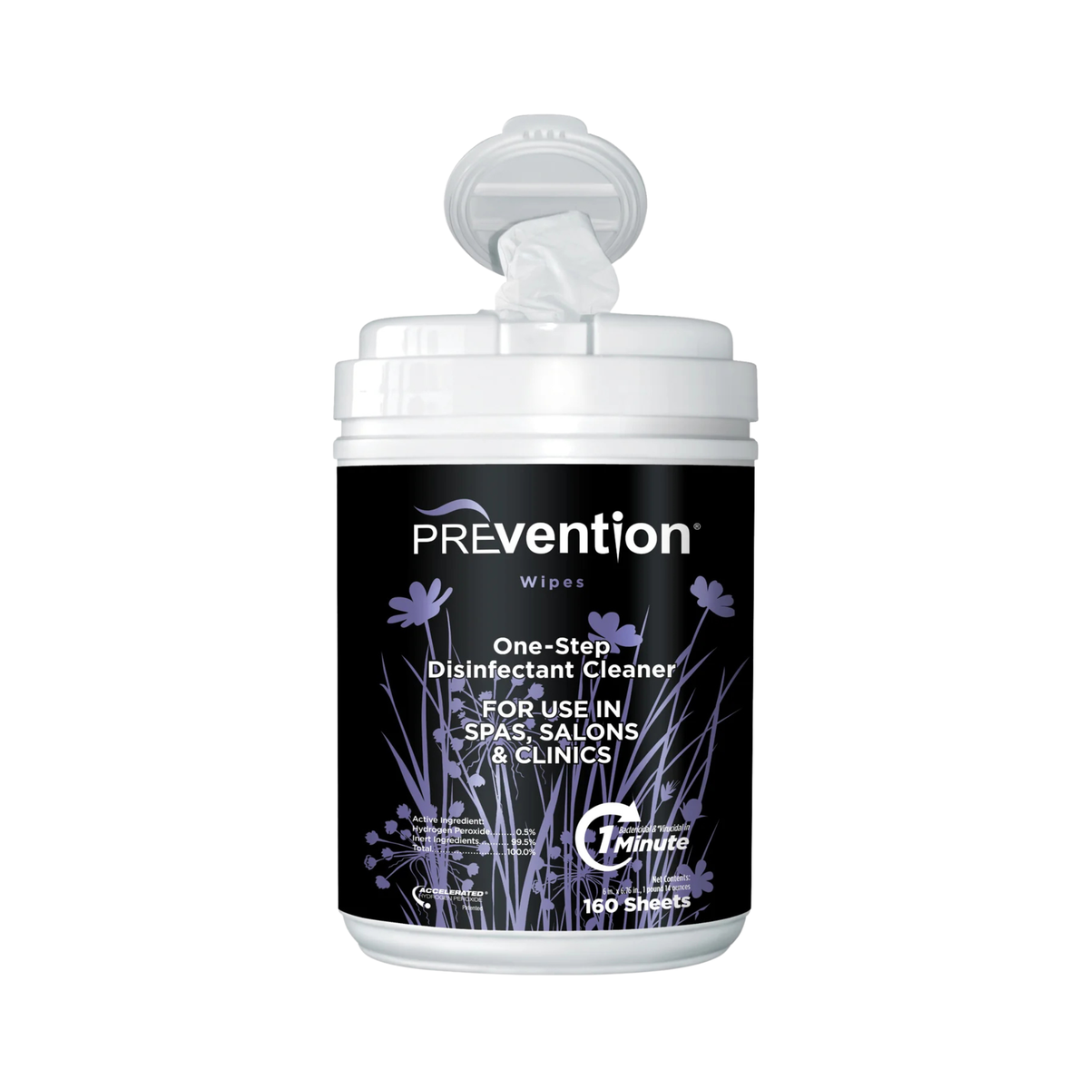 Prevention One-Step Disinfectant Cleaner Wipes