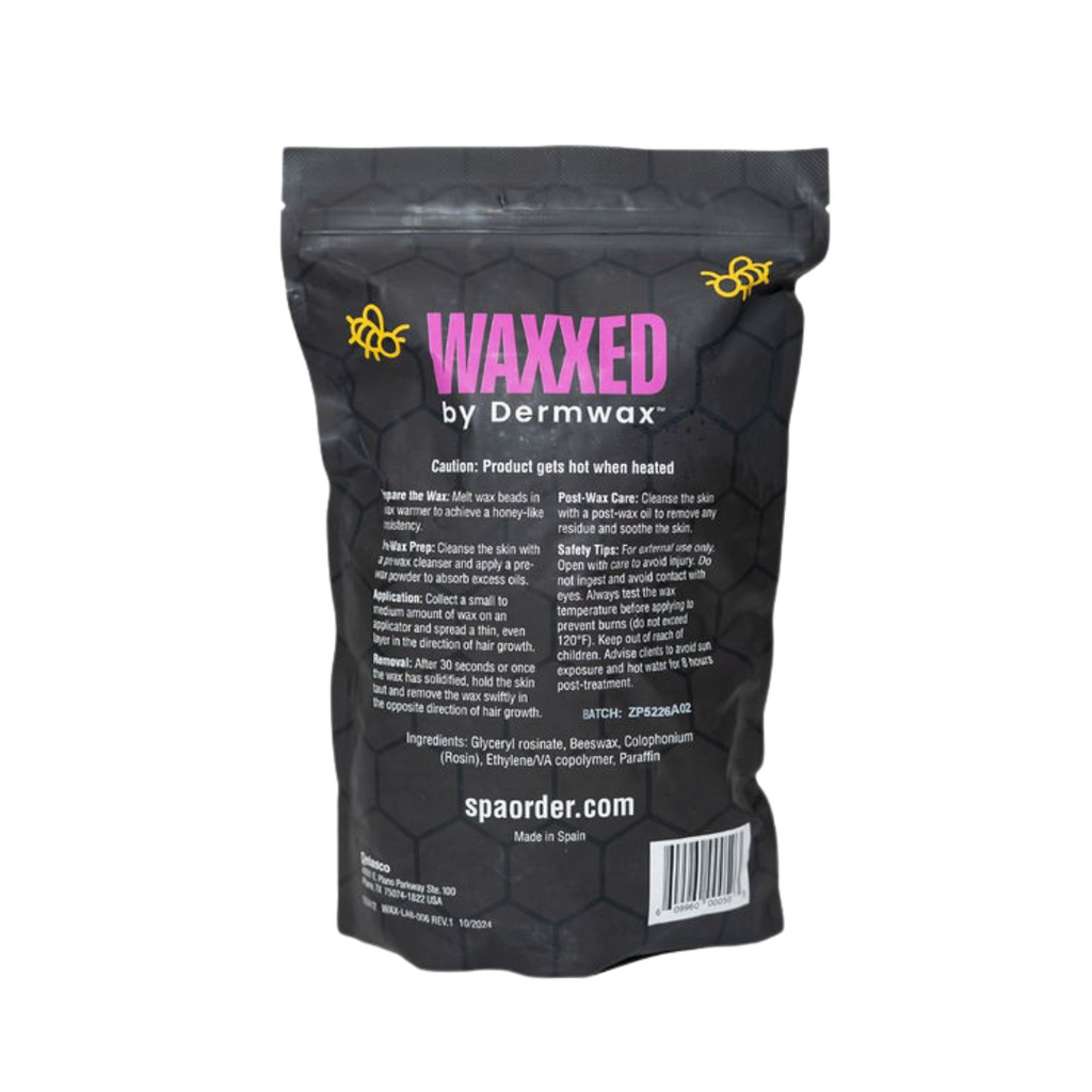 Waxxed Honeyed Hard Wax Beads
