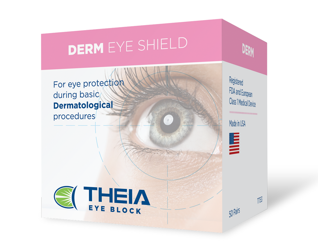 Theia Eye Block TT53 Derm-Eye Shield, 50 Pairs/Box