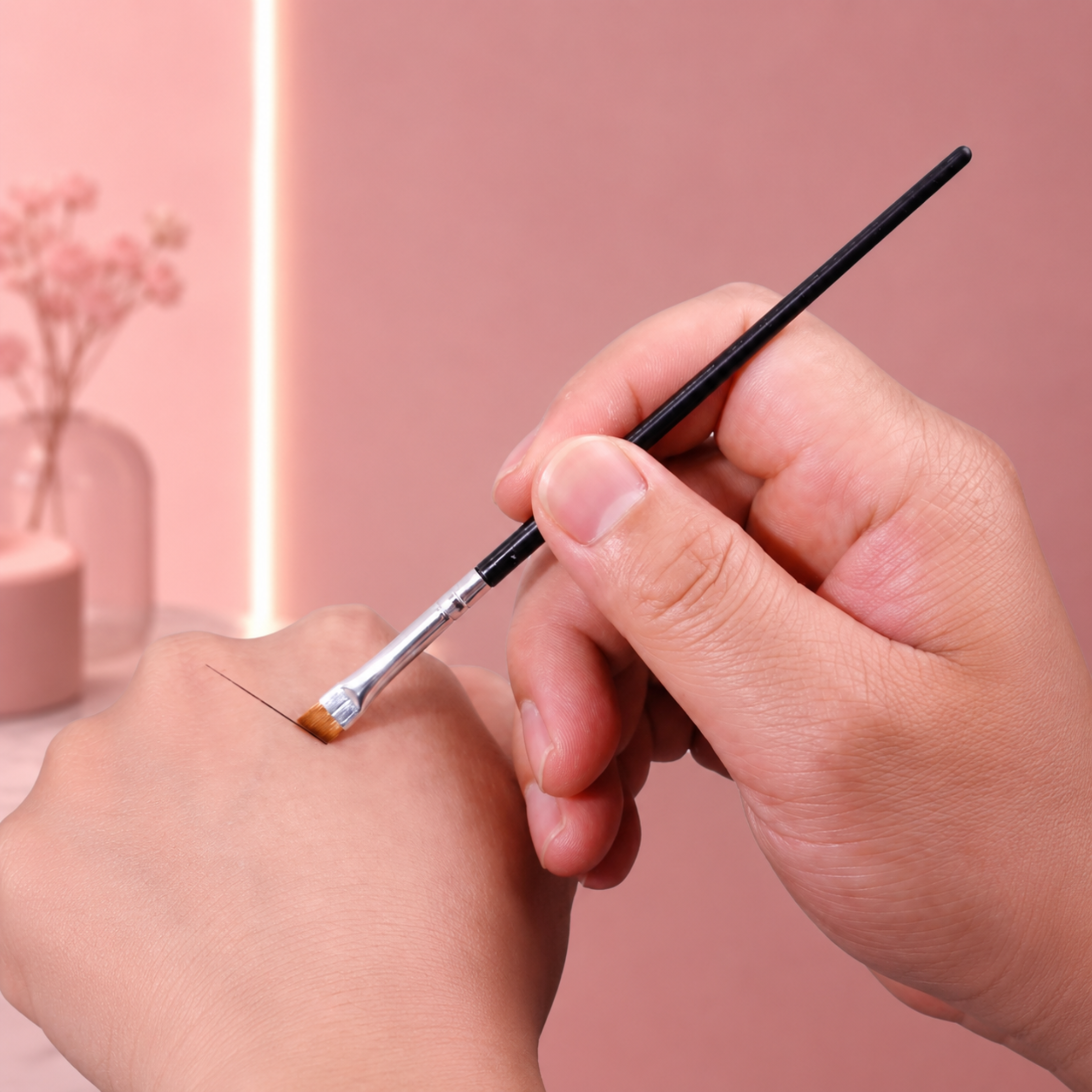 Tint Applicator Eyebrow Brush Makeup, Pack of 3