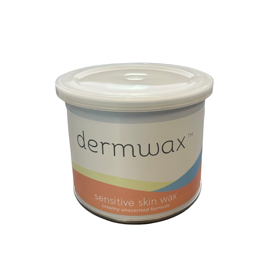 Dermwax Azure Blue Creamy Sensitive Skin Soft Wax, 14oz