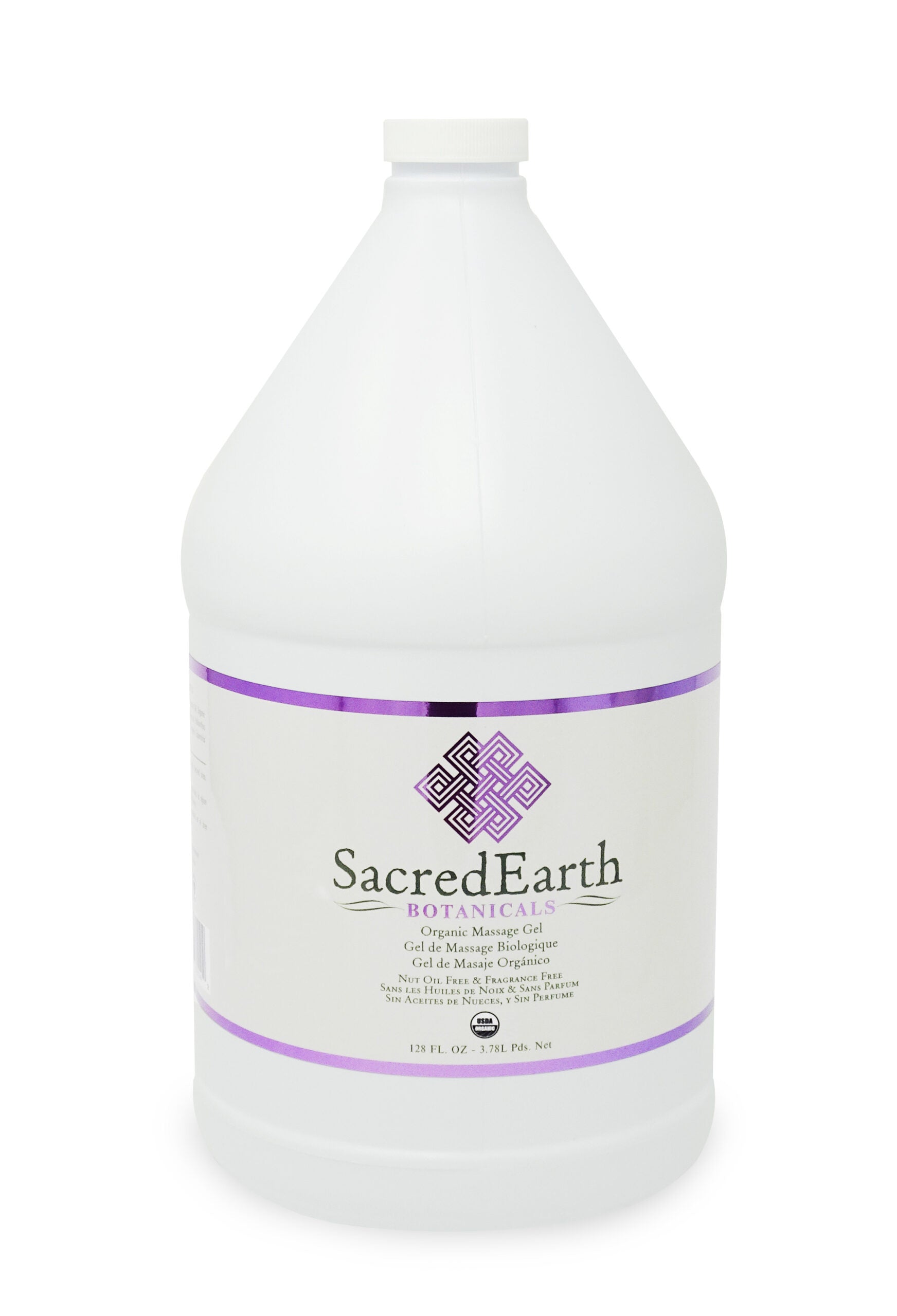 Sacred Earth Botanicals Organic Massage Gel 1 Gallon