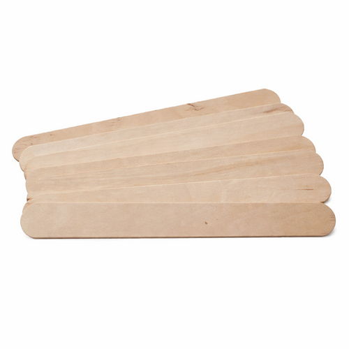 Dermwax Large Wax Applicator in Bulk - 6" x 3/4" - 5000/Box