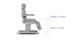 Silverfox Stationary Facial Bed
