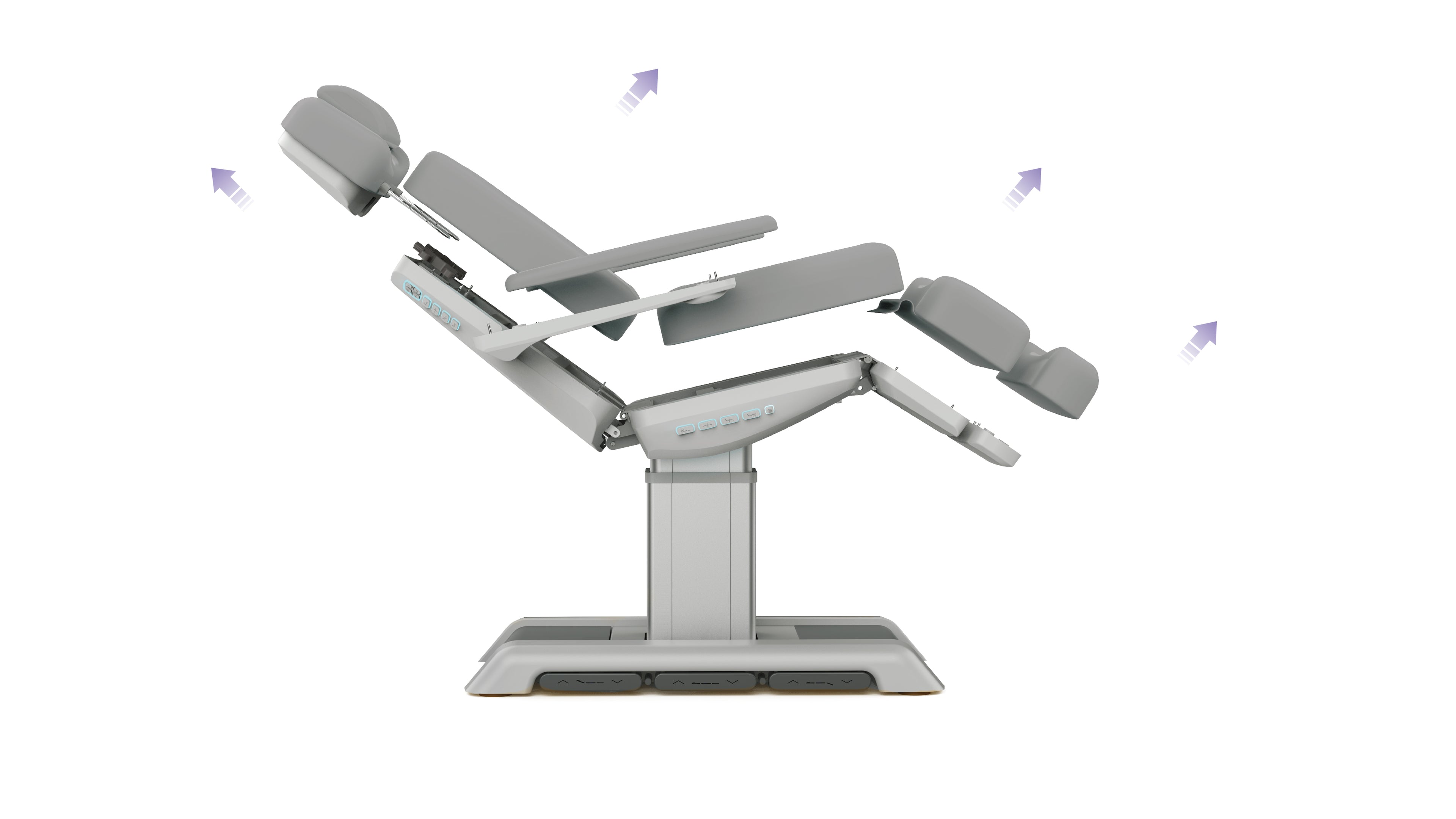 Silverfox Stationary Facial Bed