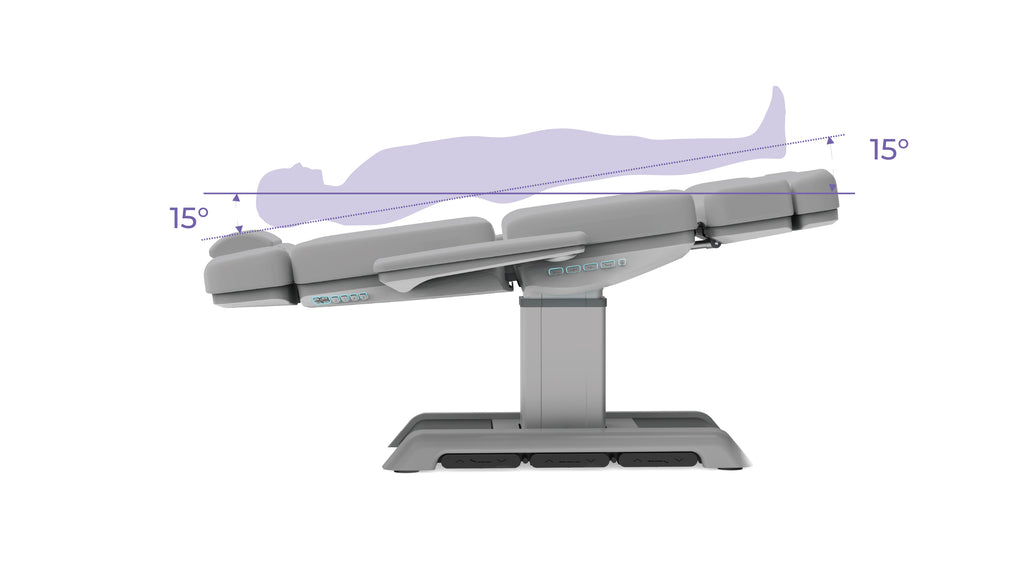 Silverfox Stationary Facial Bed