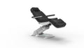 Silverfox Swivel Facial Bed with Handheld Remote and Foot Controls