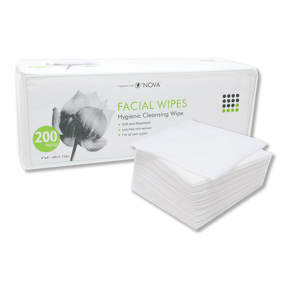 Nova Facial Wipes 4x4