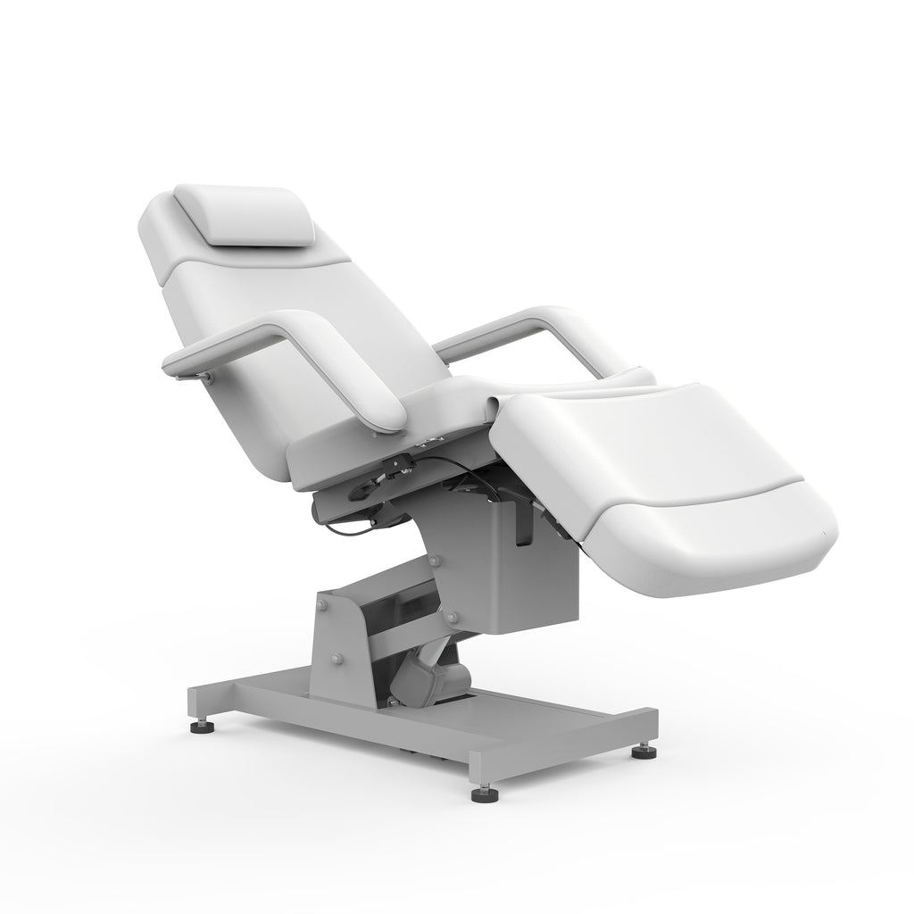 Silver Fox Facial bed and Exam Chair, White