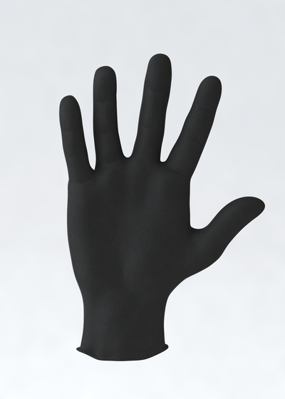 Ventyv Black Stallion Nitrile Gloves, Box of 200