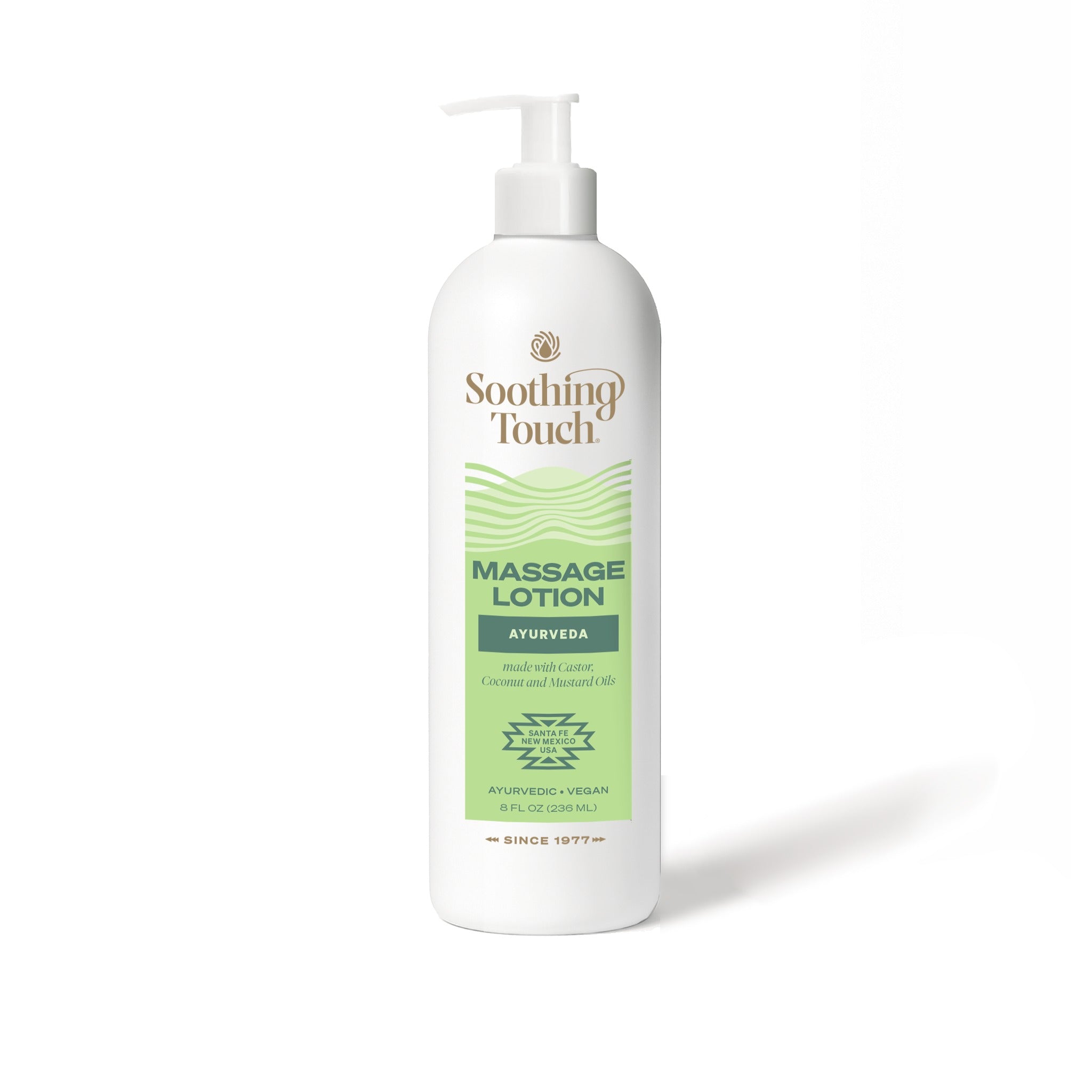 Soothing Touch Ayurveda Massage Lotion, 8 oz