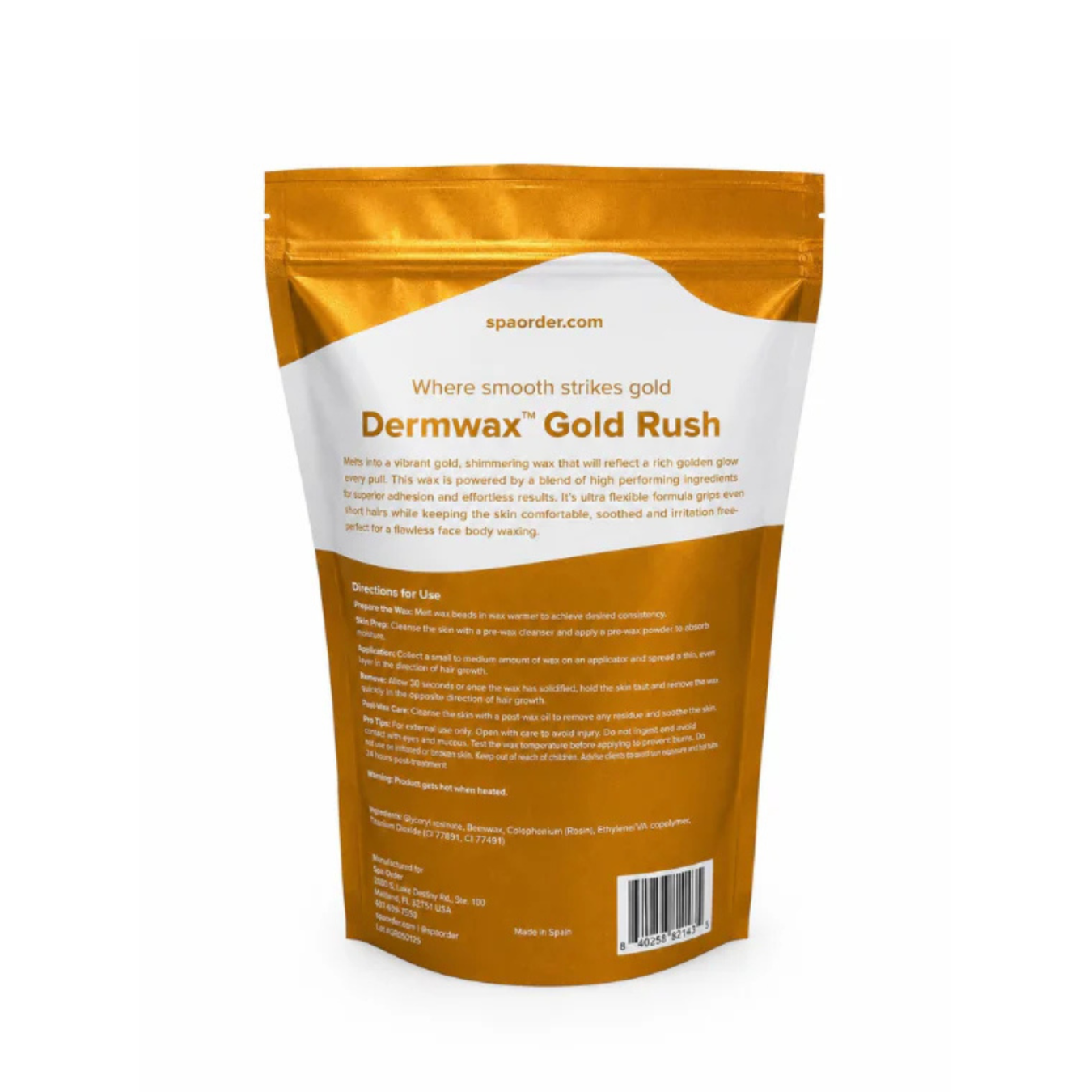 Dermwax Gold Hard Wax Beads