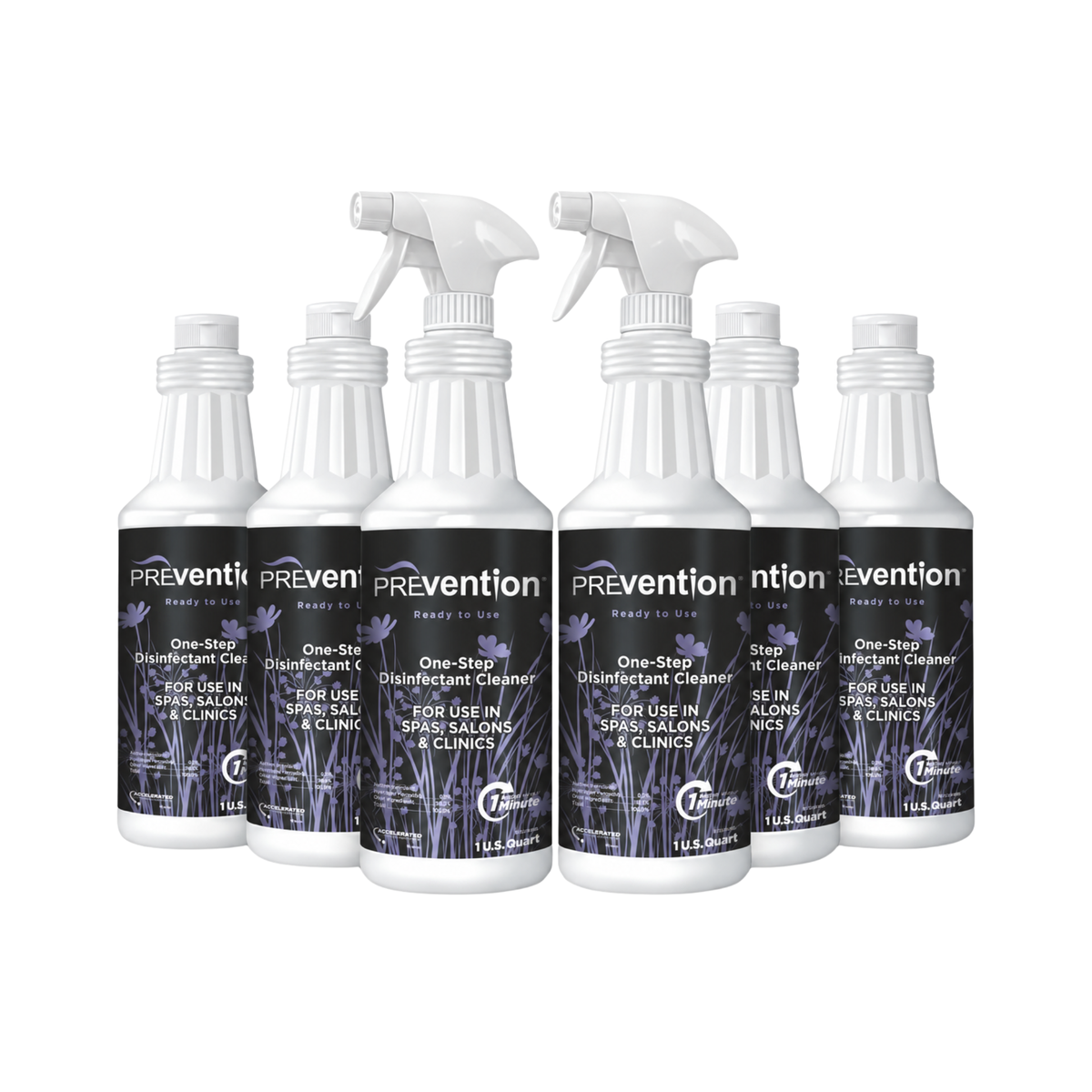 Prevention Ready-To-Use One Step Disinfectant Cleaner, Case of 6 x 32 oz