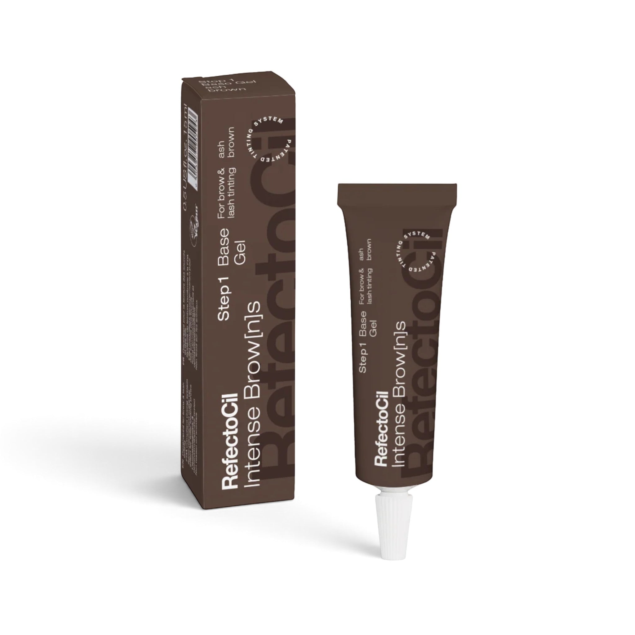 RefectoCil RC-05045 Intense Brow[n]s Base Gel, Ash Brown, For light looking lashes and light brows, 0.5 oz.