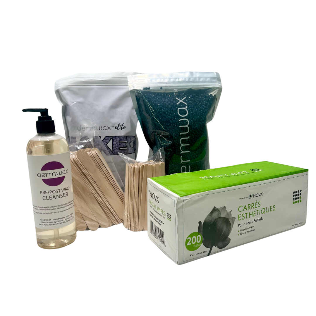 Dermwax Hard Wax Starter Bundle