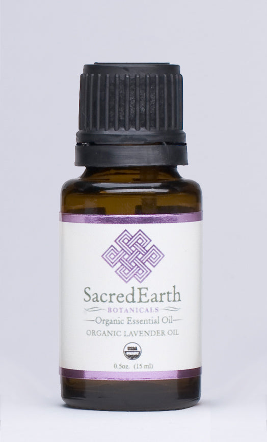 Sacred Earth Botanicals Organic Essential Oil of Lavender 15ml, 1 EA