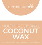 Dermwax Elite Multidirectional Coconut Wax