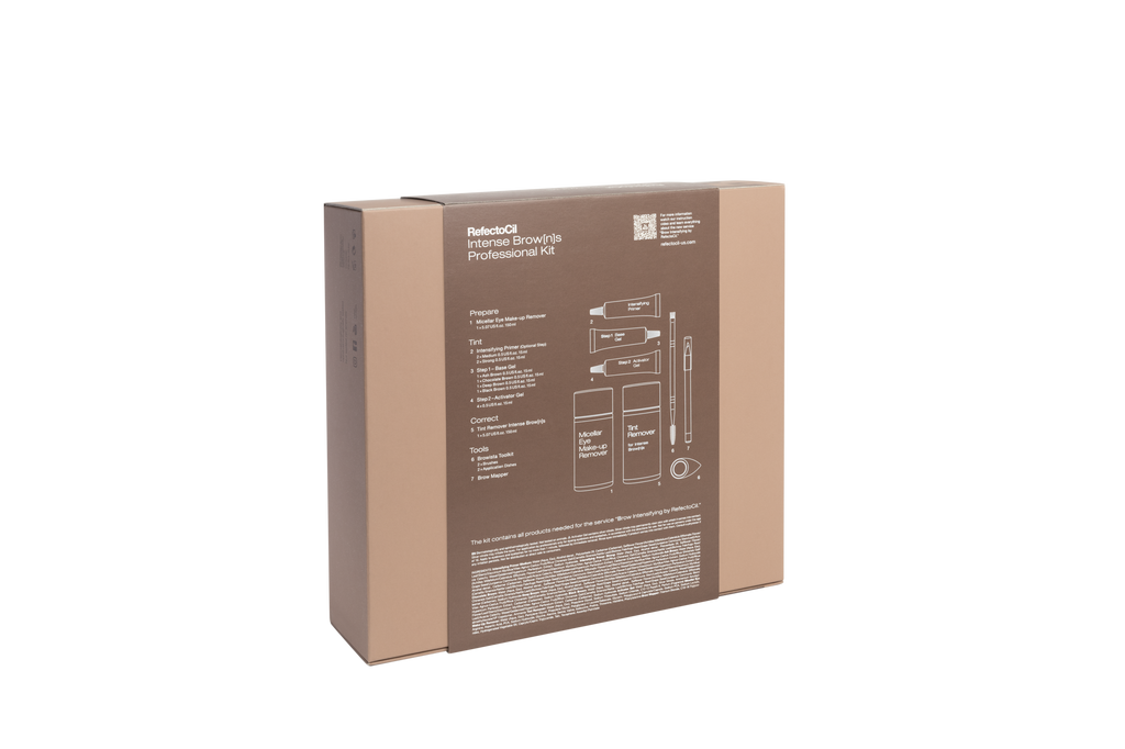 RefectoCil RC-05071 Intense Brow[n]s Professional Kit, For Up To 60 Services