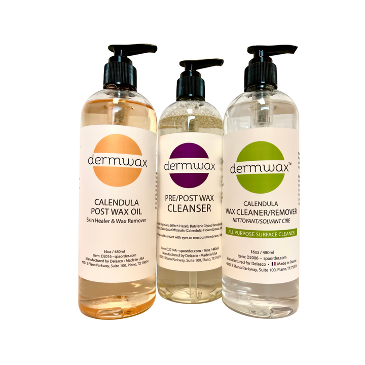 Dermwax Calendula Organic Wax/Surface Cleaner 16oz (480ml)