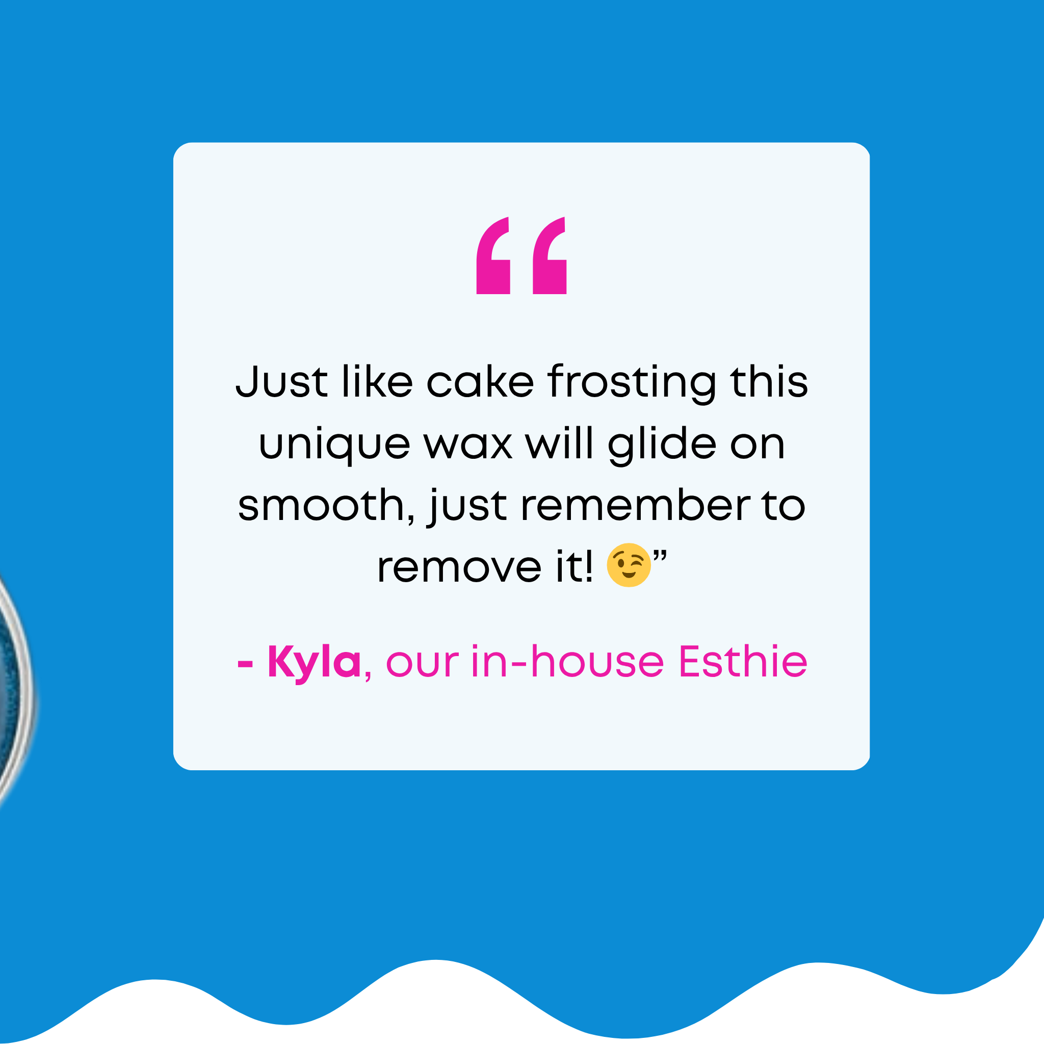 Dermwax LUXE Blue Frosting Soft Wax, 14 Oz