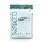 Dermwax Elite NAKED Sparkle Blue Hard Wax Beads