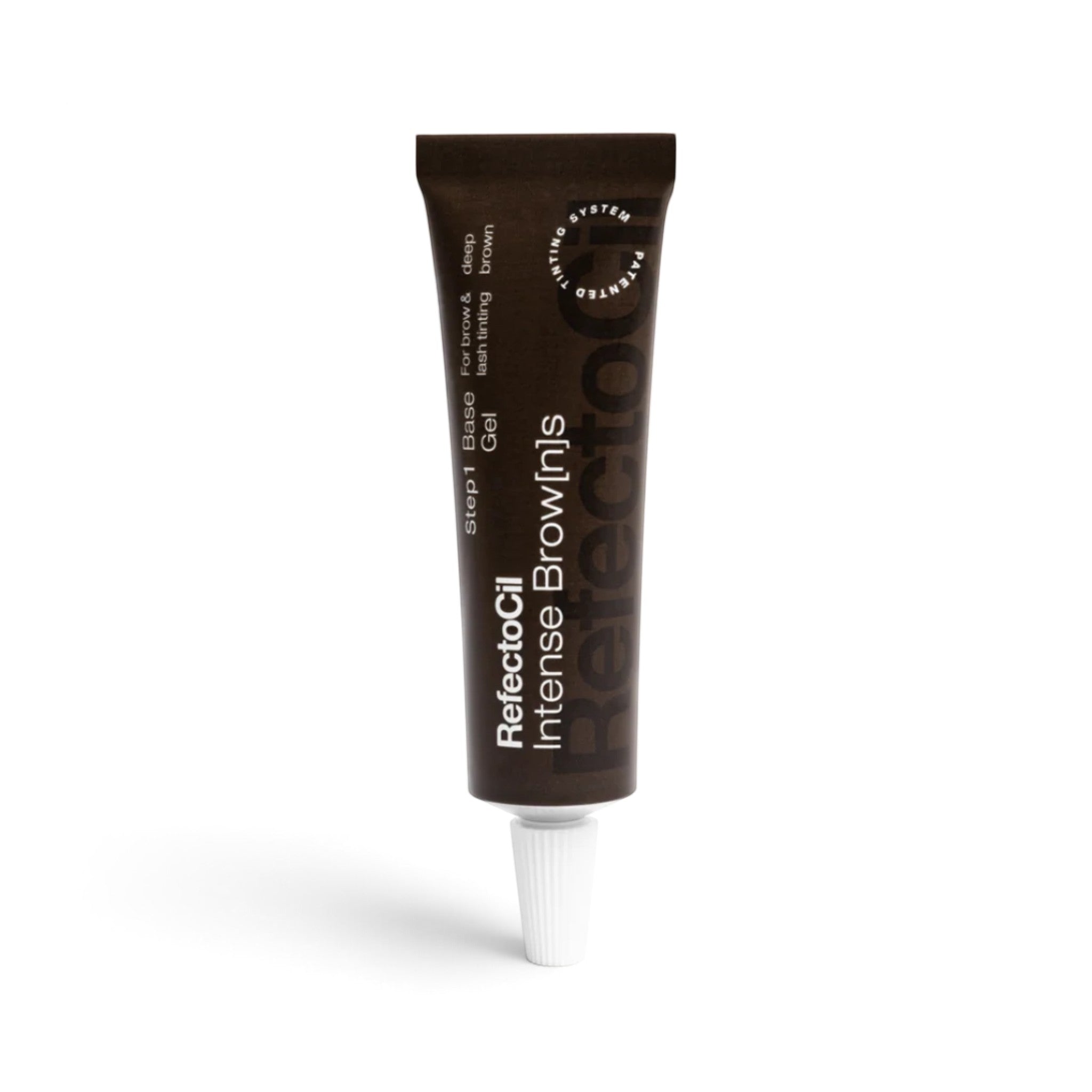 RefectoCil RC-05043 Intense Brow[n]s Base Gel, Deep Brown, For natural looking lashes and dark brows, 0.5 oz.