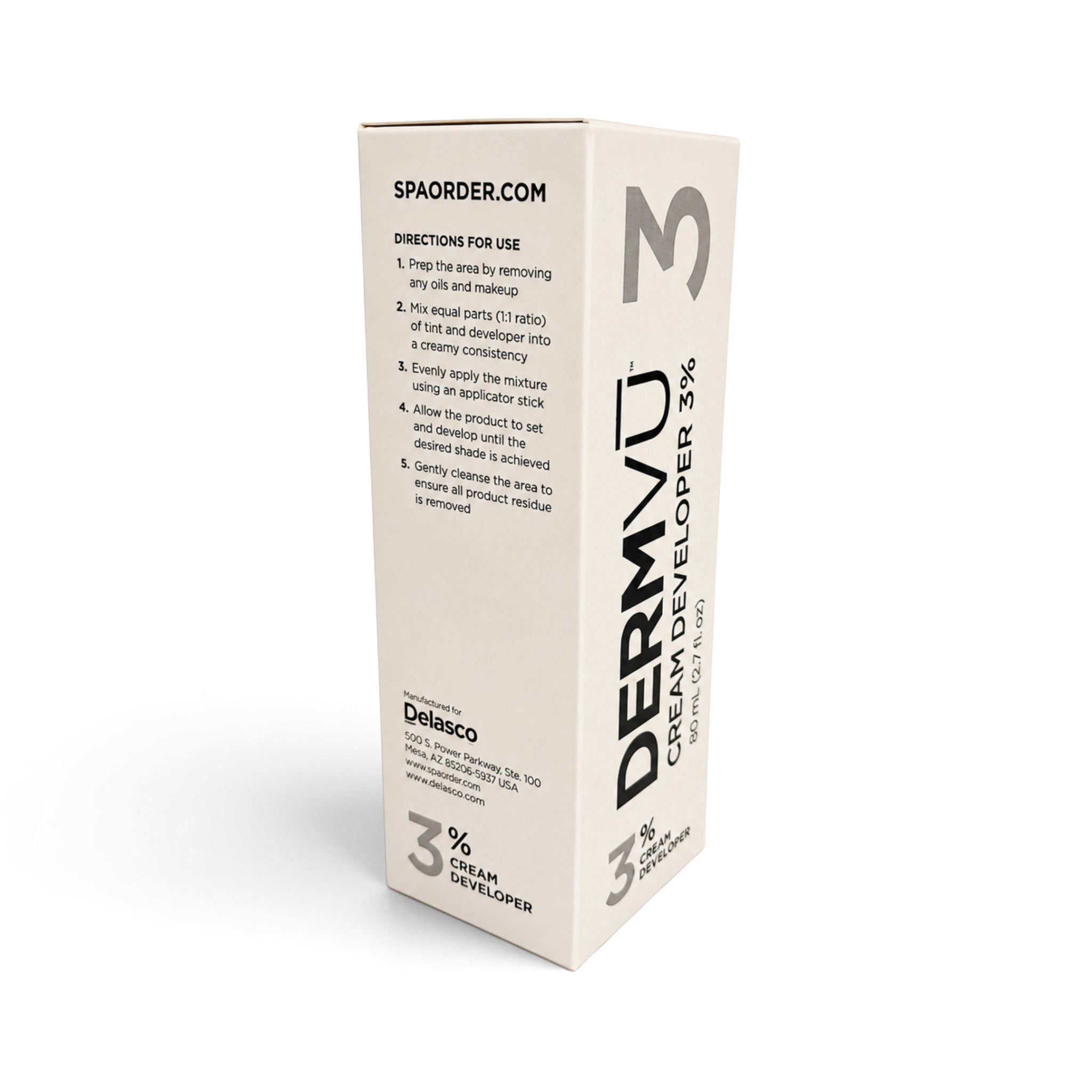 Dermvū Cream Developer 3%