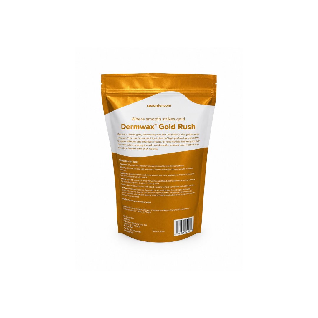 Dermwax Gold Rush Hard Wax Beads