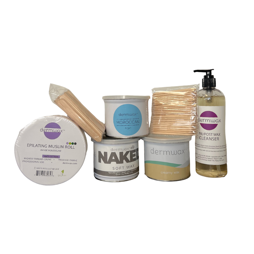 Dermwax Soft Wax Starter Bundle