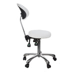 Esthetician Stool with Ergonomic Backrest