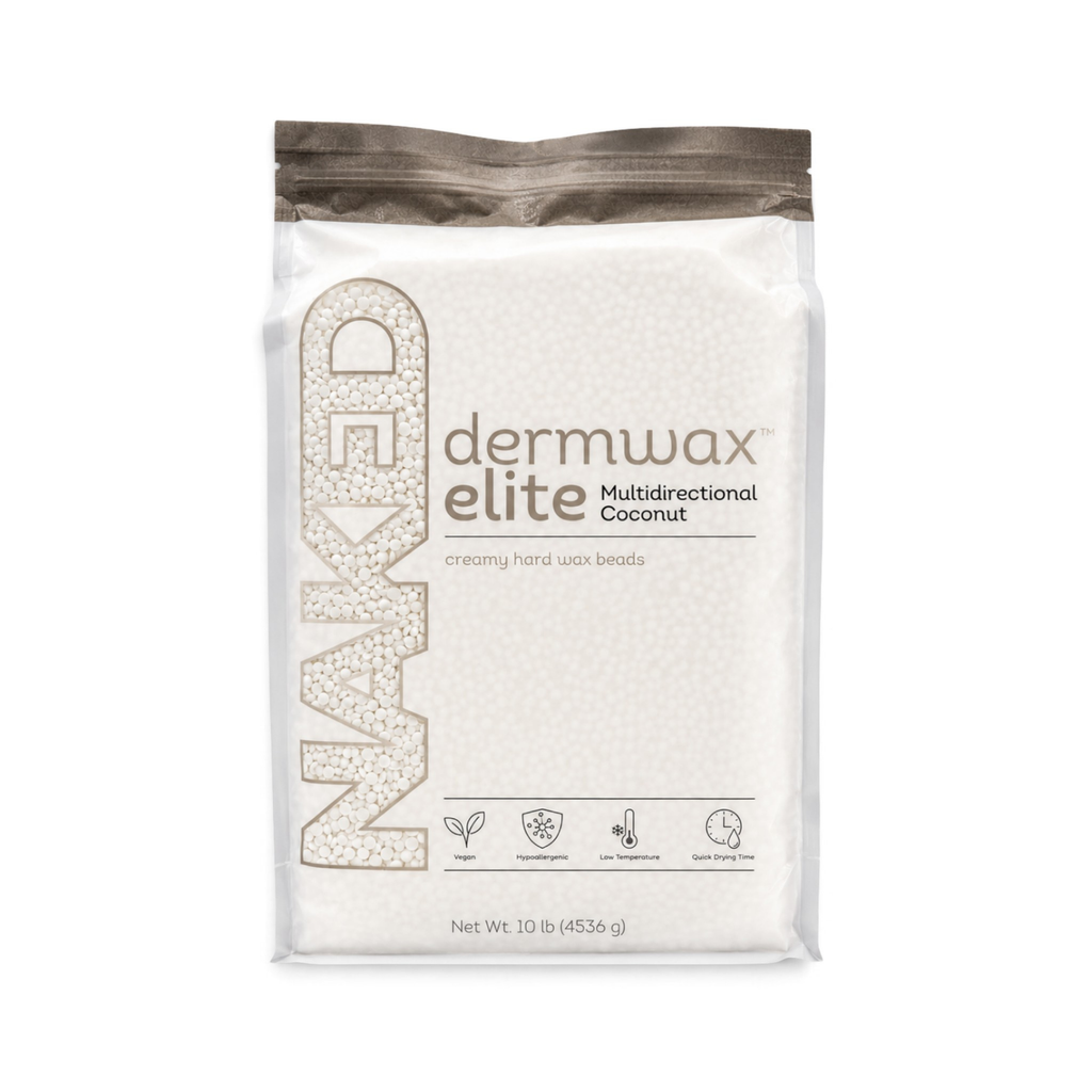 Dermwax Elite Multidirectional Coconut Hard Wax Beads