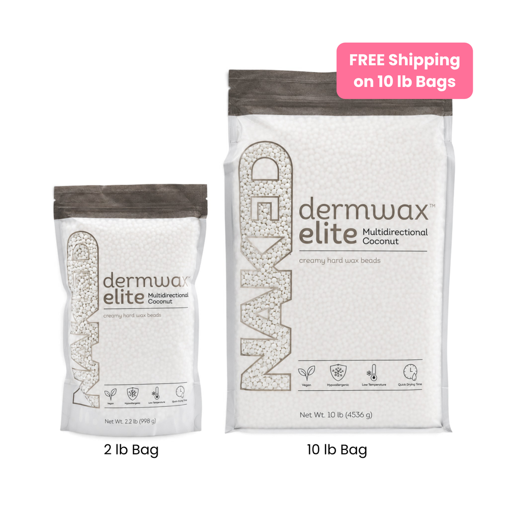 Dermwax Elite Multidirectional Coconut Hard Wax Beads