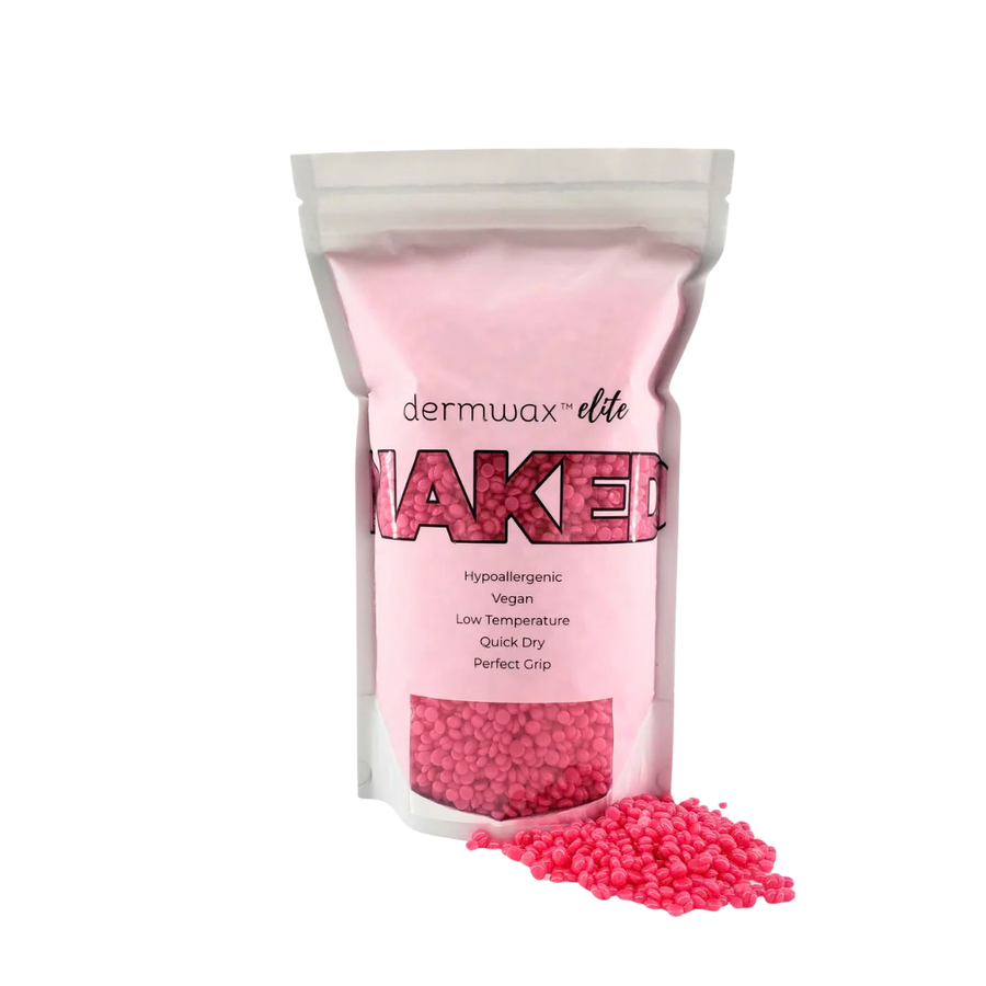 Dermwax Elite NAKED Sparkle Malibu Hard Wax Beads