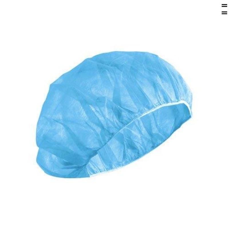 Bouffant Cap, 21", Blue, Box of 100