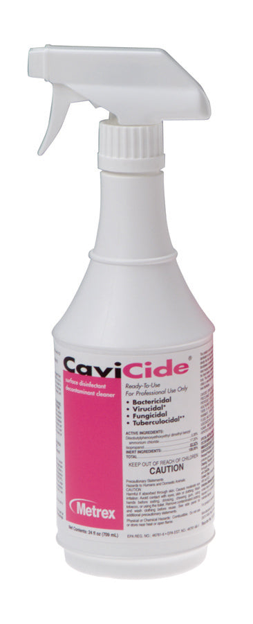 Cavicide Surface Disinfectant, 24 oz Spray Bottle