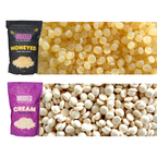 Waxxed Kit: Cream + Honeyed Hard Wax Beads