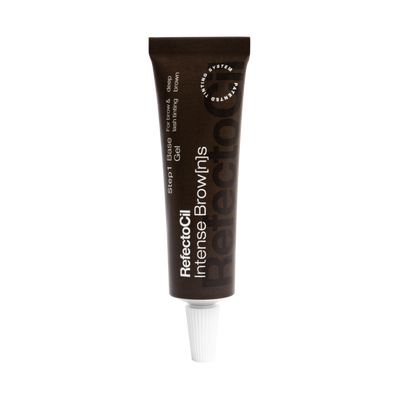 RefectoCil Intense Brow[n]s Base Gel - Deep Brown - For natural looking lashes and dark brows / 0.5 oz.