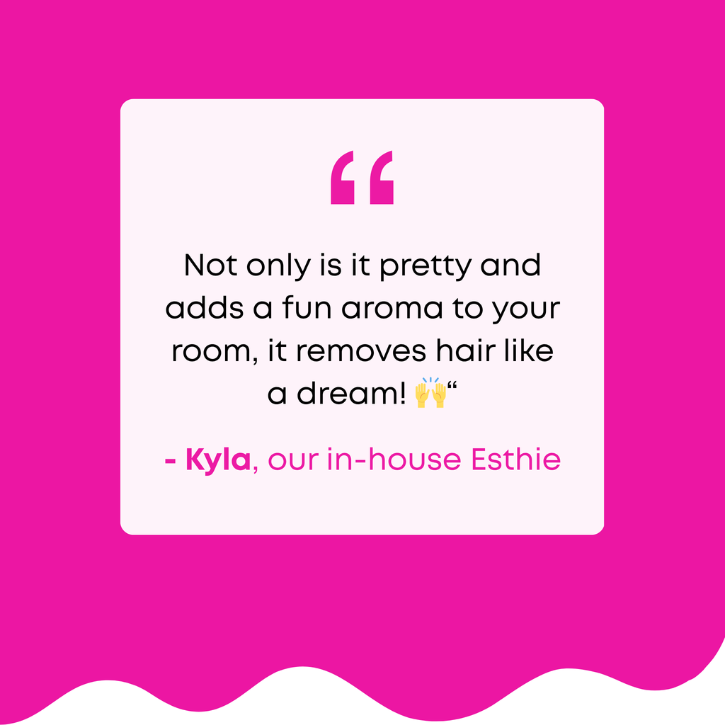 Dermwax LUXE Strawberry Sorbet Soft Wax, 14 Oz