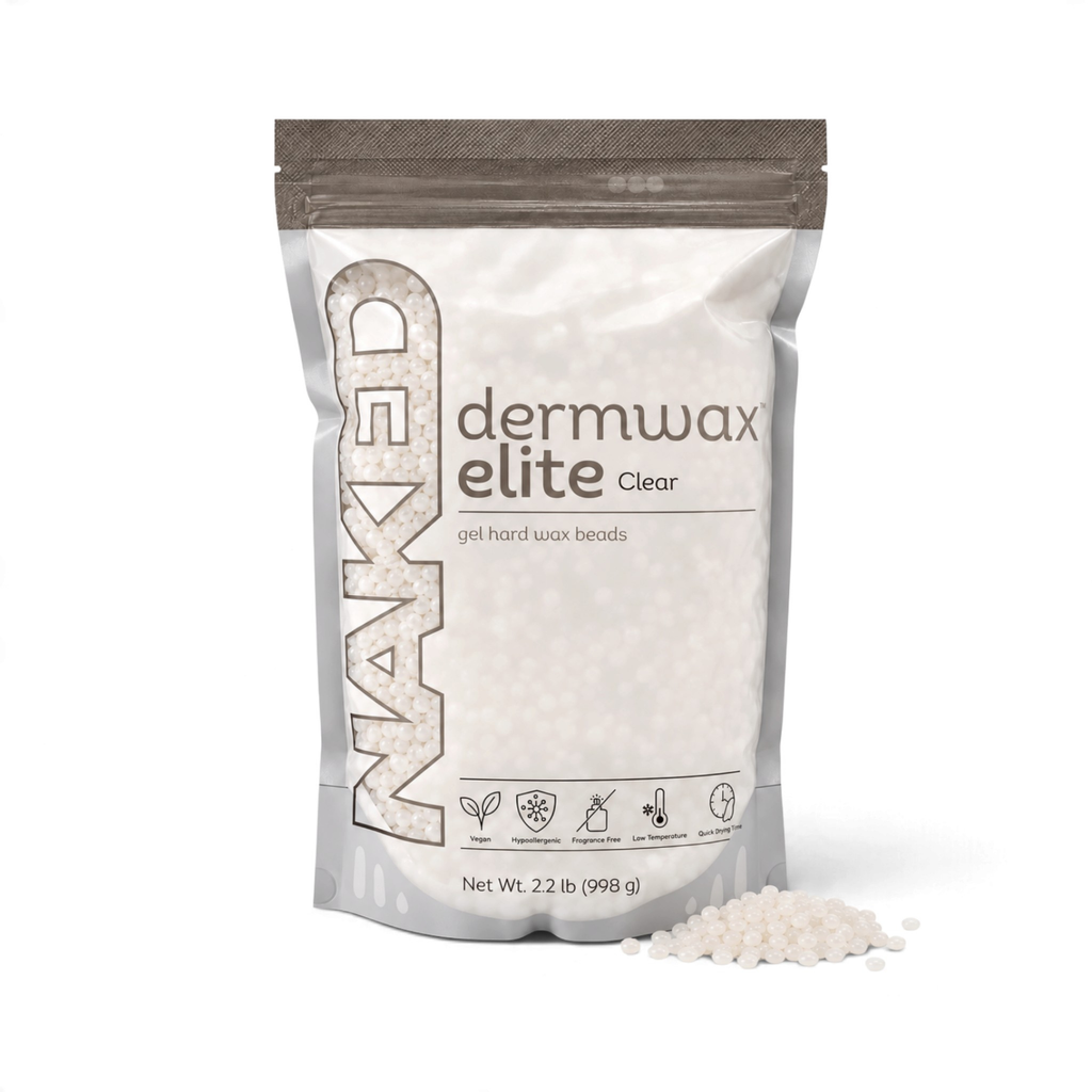 Dermwax Elite NAKED Clear Hard Wax Beads
