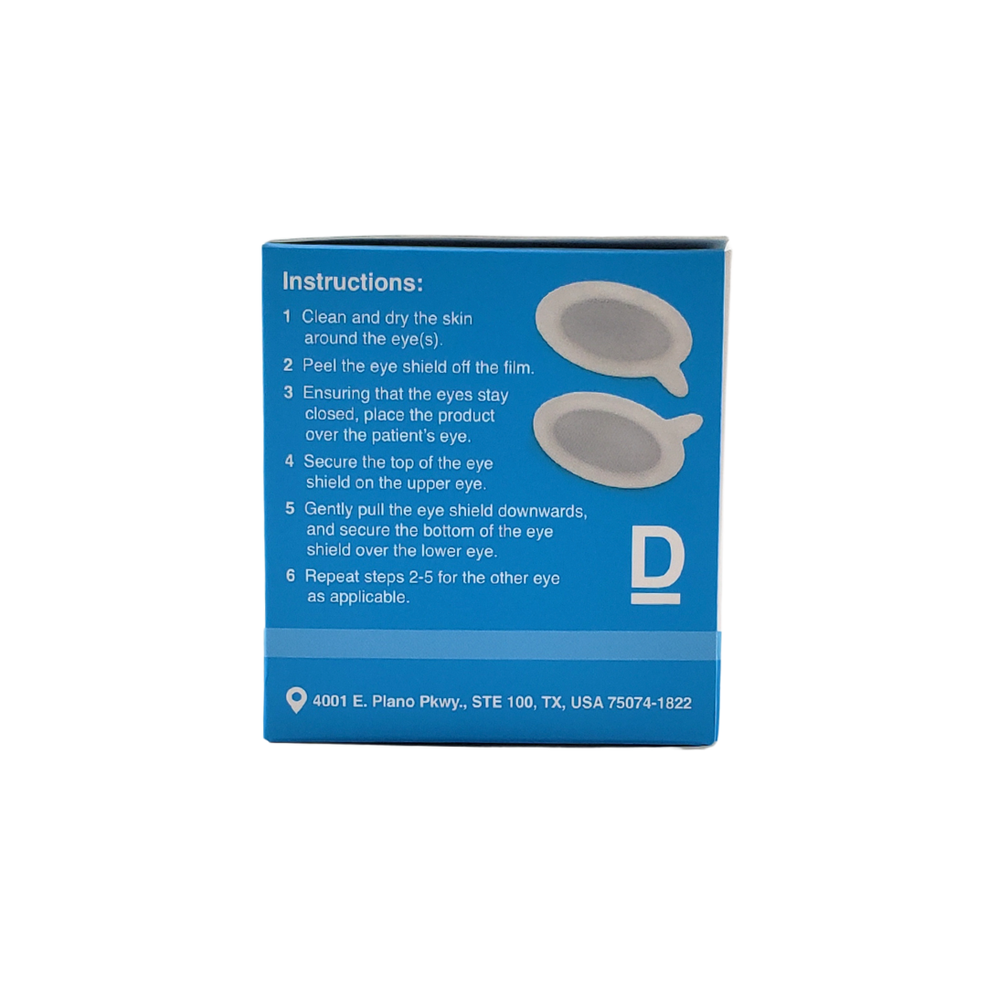 Delasco IPL Eye Shields - FDA Class 1 Eye Protection for IPL and LED Procedures 50 Pairs