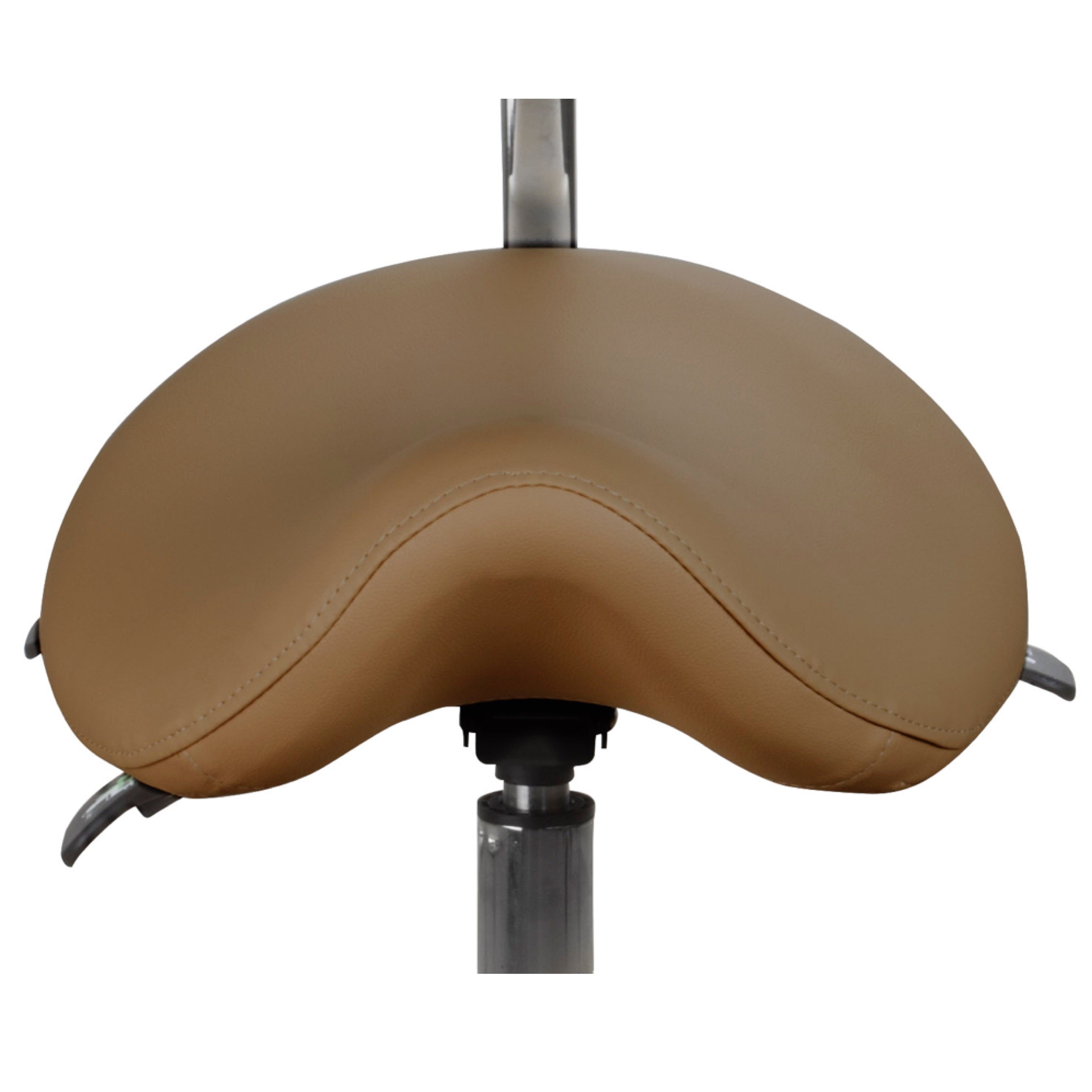 Esthetician Saddle Stool with Ergonomic Backrest