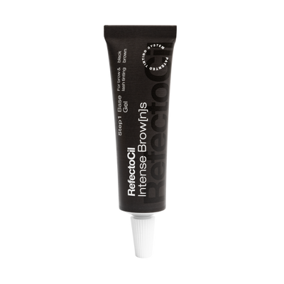 RefectoCil Intense Brow[n]s Base Gel - Black Brown - For very dark lashes and intense eyebrows / 0.5 oz.