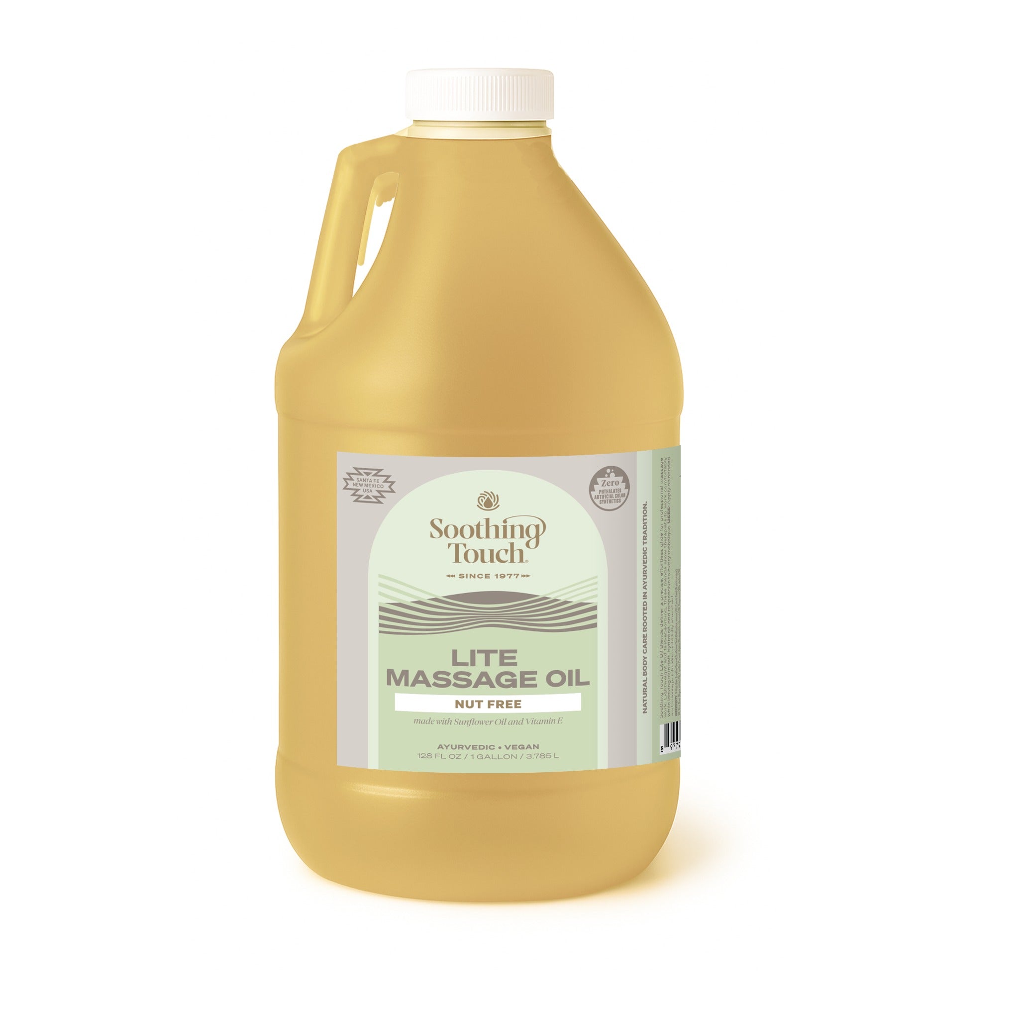 Soothing Touch Nut Free Lite Massage Oil, 1 gallon