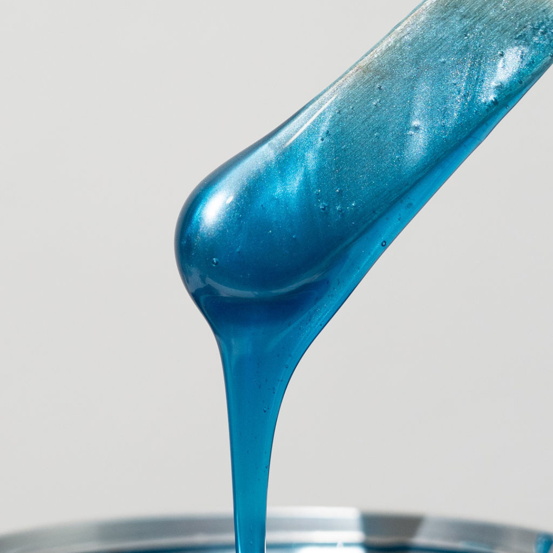 Dermwax LUXE Blue Frosting Soft Wax, 14 Oz